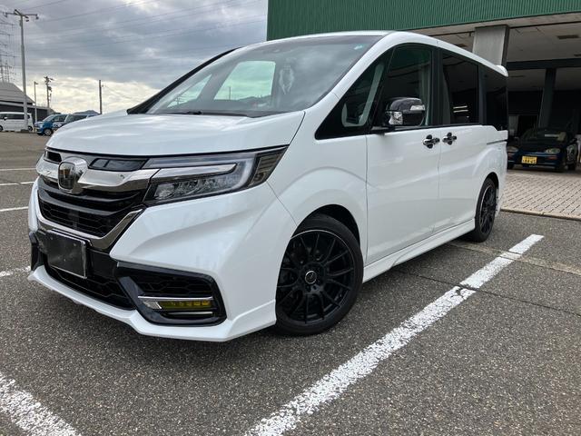 ステップワゴン モデューロＸ　ホンダセンシング　７人乗り　両側電動スライド　専用足回り　専用シート　前後ドラレコ　ＥＴＣ　純正９インチナビ　ＣＤ　ＤＶＤ　ＢＴ　パドルシフト　フルセグ　Ｂカメラ　アイドリングストップ　コーナーセンサー（50枚目）