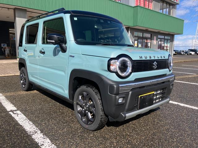 ハスラー タフワイルド　試乗車ＵＰ　全方位モニター付メモリーナビ　フルセグ　ＤＶＤ　ブルートゥース　スズキセーフティーサポート　アダプティブクルーズコントロール　ＬＥＤヘッドライト　フォグランプ　シートヒーター（16枚目）