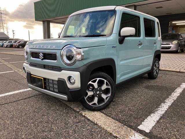 ハスラー ハイブリッドX 4WD 届出済未使用車 スズキセーフティーサポート アダプティブクルーズコントロール LEDヘッドライト フォグランプ オートハイビーム プッシュスタート シートヒーター 純正アルミ 2トーンルーフ(5枚目)