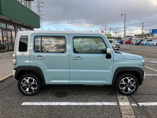 ハスラー ハイブリッドX 4WD 届出済未使用車 スズキセーフティーサポート アダプティブクルーズコントロール LEDヘッドライト フォグランプ オートハイビーム プッシュスタート シートヒーター 純正アルミ 2トーンルーフ(8枚目)