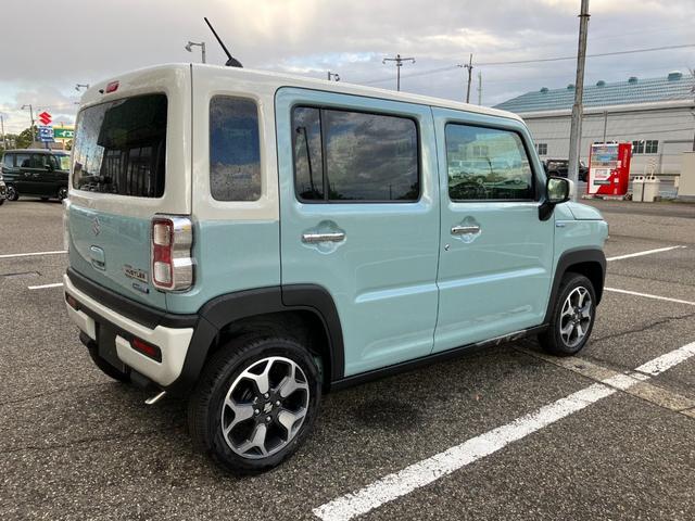 ハスラー ハイブリッドX 4WD 届出済未使用車 スズキセーフティーサポート アダプティブクルーズコントロール LEDヘッドライト フォグランプ オートハイビーム プッシュスタート シートヒーター 純正アルミ 2トーンルーフ(9枚目)
