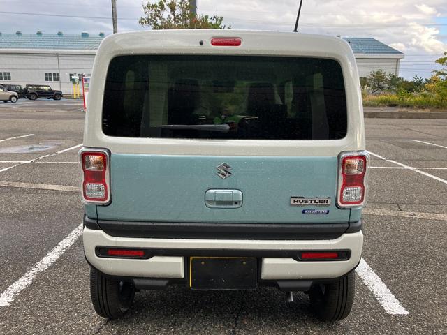 ハスラー ハイブリッドX 4WD 届出済未使用車 スズキセーフティーサポート アダプティブクルーズコントロール LEDヘッドライト フォグランプ オートハイビーム プッシュスタート シートヒーター 純正アルミ 2トーンルーフ(10枚目)