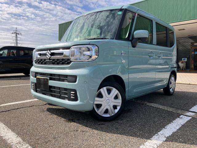 スペーシア ハイブリッドG 試乗車UP スズキセーフティーサポート 両側スライドドア LEDヘッドライト オートライト オートハイビーム プッシュスタート スマートキー アイドリングストップ(12枚目)