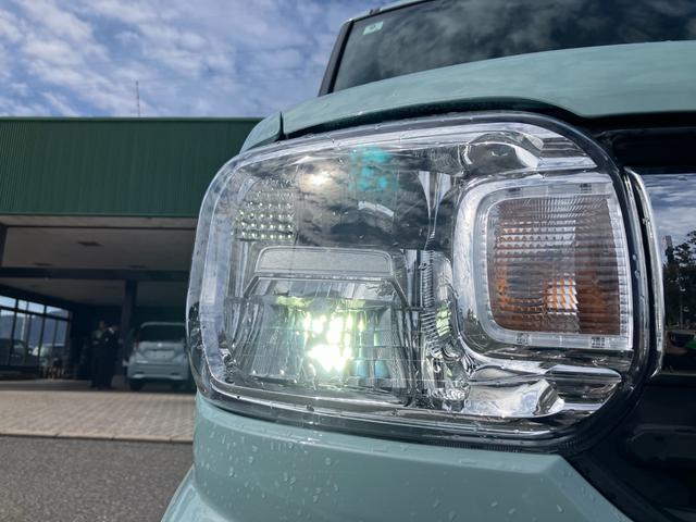 スペーシア ハイブリッドG 試乗車UP スズキセーフティーサポート 両側スライドドア LEDヘッドライト オートライト オートハイビーム プッシュスタート スマートキー アイドリングストップ(21枚目)