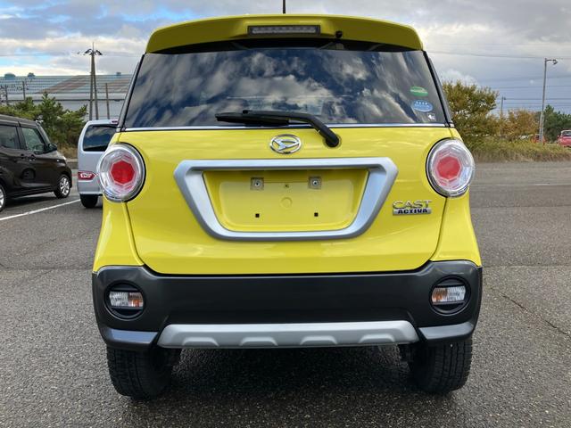 キャスト アクティバX 4WD/夏タイヤ4本新品交換/オートライト/スマートキー/アイドリングストップ/SDナビ/フルセグTV/ETC/パワーモード/ダウンヒルアシストコントロール/前後ドライブレコーダー/横滑り防止装置(10枚目)