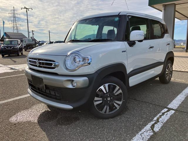 クロスビー ハイブリッドＭＺ　試乗車ＵＰ　スズキセーフティーサポート　全方位モニター用カメラパッケージ　アダプティブクルーズコントロール　ＬＥＤヘッドライト　フォグランプ　オートハイビーム　プッシュスタート　スマートキー（7枚目）