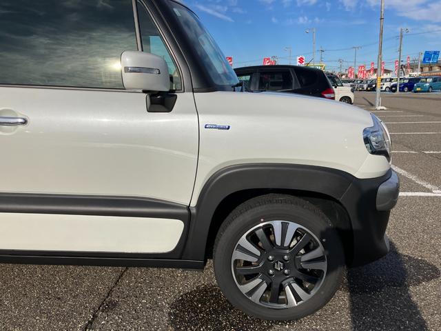 クロスビー ハイブリッドＭＺ　試乗車ＵＰ　スズキセーフティーサポート　全方位モニター用カメラパッケージ　アダプティブクルーズコントロール　ＬＥＤヘッドライト　フォグランプ　オートハイビーム　プッシュスタート　スマートキー（14枚目）