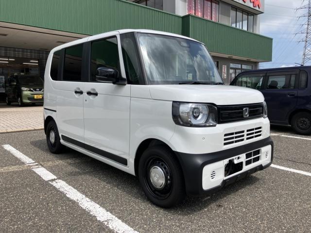 Ｎ－ＢＯＸジョイ ベースグレード　届出済未使用車　専用チェックシート　両側電動スライドドア　前後障害物ソナー　踏み間違い防止　衝突軽減ブレーキ　レーンキープアシスト　追従クルーズコントロール　電動パーキング　オートブレーキホールド　前席シートヒーター（4枚目）