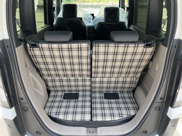 Ｎ－ＢＯＸジョイ ベースグレード　届出済未使用車　専用チェックシート　両側電動スライドドア　前後障害物ソナー　踏み間違い防止　衝突軽減ブレーキ　レーンキープアシスト　追従クルーズコントロール　電動パーキング　オートブレーキホールド　前席シートヒーター（18枚目）