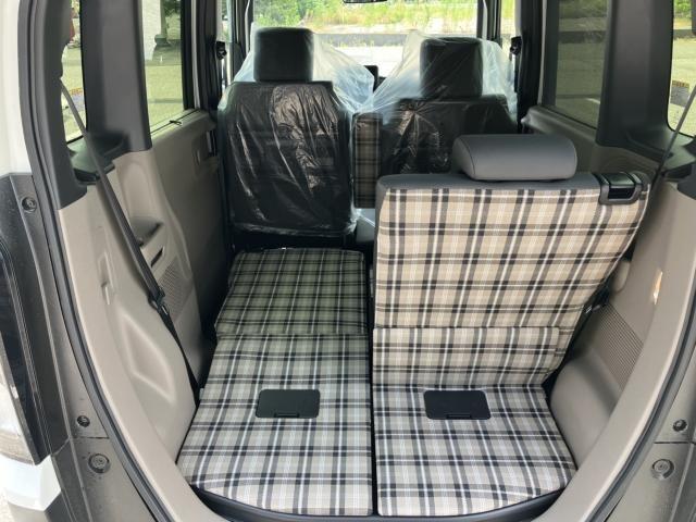 Ｎ－ＢＯＸジョイ ベースグレード　届出済未使用車　専用チェックシート　両側電動スライドドア　前後障害物ソナー　踏み間違い防止　衝突軽減ブレーキ　レーンキープアシスト　追従クルーズコントロール　電動パーキング　オートブレーキホールド　前席シートヒーター（19枚目）