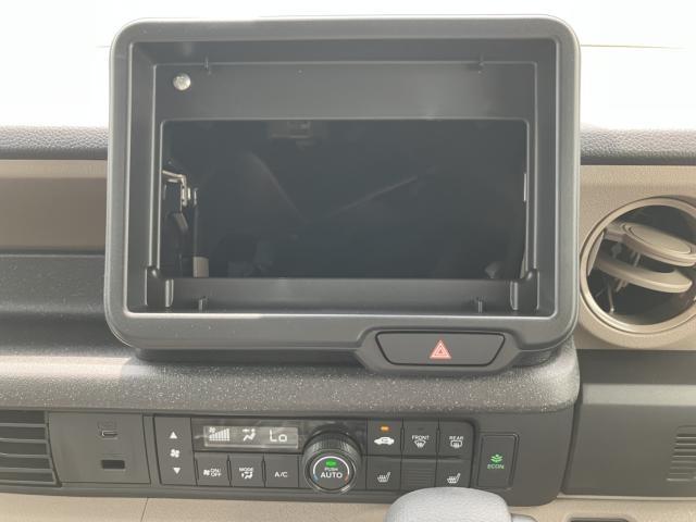 Ｎ－ＢＯＸジョイ ベースグレード　届出済未使用車　専用チェックシート　両側電動スライドドア　前後障害物ソナー　踏み間違い防止　衝突軽減ブレーキ　レーンキープアシスト　追従クルーズコントロール　電動パーキング　オートブレーキホールド　前席シートヒーター（27枚目）