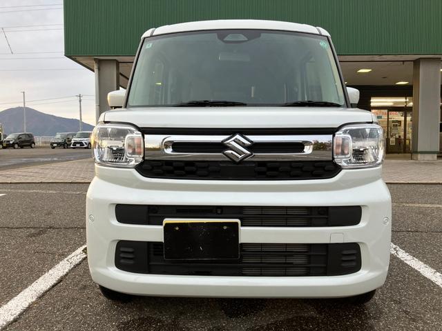 スペーシア ハイブリッドＸ　４ＷＤ　試乗車ＵＰ　９インチ全方位モニター付メモリーナビ　フルセグＴＶ　ブルートゥース　両側パワースライドドア　ＬＥＤヘッドライト　オートハイビーム　両席シートヒーター　リヤシートオットマン（13枚目）