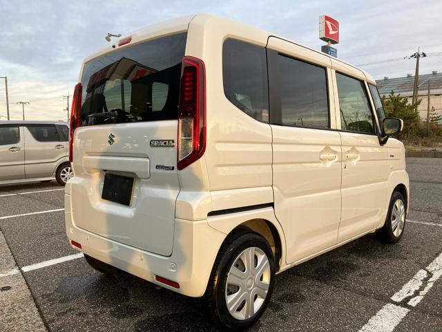 スペーシア ハイブリッドＸ　４ＷＤ　試乗車ＵＰ　９インチ全方位モニター付メモリーナビ　フルセグＴＶ　ブルートゥース　両側パワースライドドア　ＬＥＤヘッドライト　オートハイビーム　両席シートヒーター　リヤシートオットマン（16枚目）