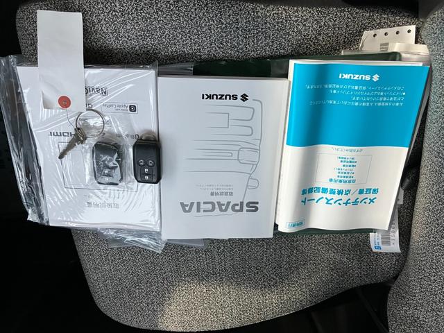 スペーシア ハイブリッドＸ　４ＷＤ　試乗車ＵＰ　９インチ全方位モニター付メモリーナビ　フルセグＴＶ　ブルートゥース　両側パワースライドドア　ＬＥＤヘッドライト　オートハイビーム　両席シートヒーター　リヤシートオットマン（58枚目）