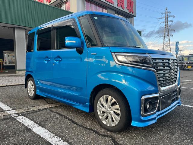 スペーシアカスタム ハイブリッドＧＳ　衝突被害軽減装置　社外ＳＤナビ　フルセグＴＶ　バックカメラ　ＥＴＣ　ＬＥＤライト　フォグランプ　左側電動ドア　シートヒーター　サイドエアバッグ　夏タイヤ４本新品交換（14枚目）