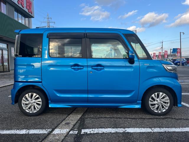 スペーシアカスタム ハイブリッドＧＳ　衝突被害軽減装置　社外ＳＤナビ　フルセグＴＶ　バックカメラ　ＥＴＣ　ＬＥＤライト　フォグランプ　左側電動ドア　シートヒーター　サイドエアバッグ　夏タイヤ４本新品交換（15枚目）