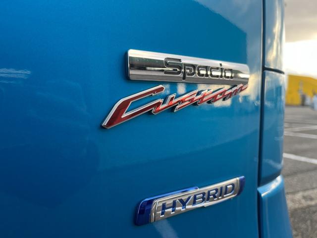 スペーシアカスタム ハイブリッドＧＳ　衝突被害軽減装置　社外ＳＤナビ　フルセグＴＶ　バックカメラ　ＥＴＣ　ＬＥＤライト　フォグランプ　左側電動ドア　シートヒーター　サイドエアバッグ　夏タイヤ４本新品交換（30枚目）