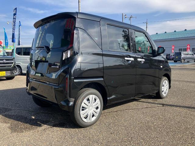 ムーヴ Ｘ　届出済未使用車　４ＷＤ　衝突被害軽減装置　左側電動スライドドア　ＬＥＤライト　オートハイビーム　サイド・カーテンエアバッグ　スマートキー（6枚目）