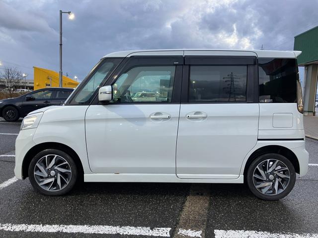 スペーシアカスタム TS ターボ 社外ナビ フルセグTV CD DVD ブルートゥース バックカメラ レーダーブレーキサポート 両側パワースライドドア HIDライト フォグランプ 純正15インチアルミ 夏タイヤ4本新品交換(11枚目)