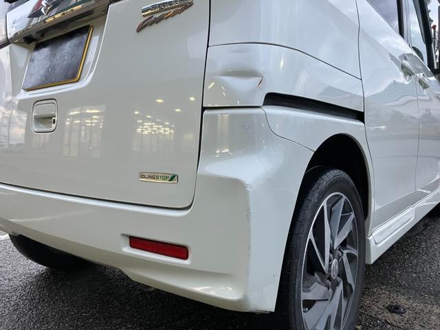 スペーシアカスタム TS ターボ 社外ナビ フルセグTV CD DVD ブルートゥース バックカメラ レーダーブレーキサポート 両側パワースライドドア HIDライト フォグランプ 純正15インチアルミ 夏タイヤ4本新品交換(26枚目)