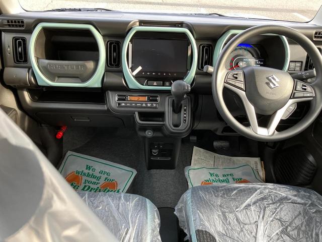 ハスラー ハイブリッドＧ　届出済未使用車　全方位モニター付メモリーナビ　フルセグＴＶ　ＤＶＤ　ブルートゥース　スズキセーフティーサポート　アダプティブクルーズコントロール　プッシュスタート　オートハイビーム　シートヒーター（27枚目）