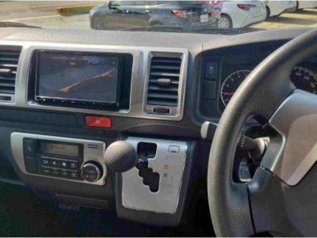 ハイエースバン ロングスーパーＧＬ　４ＷＤディーゼルターボ　メモリーナビＴＶ（5枚目）