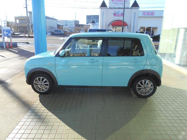 アルトラパン S フロントベンチシート アイドリングストップ車 Sキー シートヒータ ブレーキサポート イモビライザー 横滑り防止システム 助手席エアバック フルフラット フルオートエアコン Aライト フルタイム4WD(5枚目)