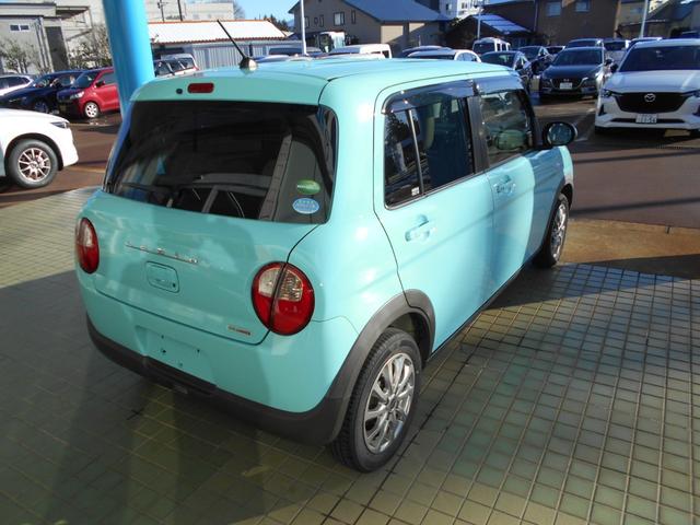 アルトラパン S フロントベンチシート アイドリングストップ車 Sキー シートヒータ ブレーキサポート イモビライザー 横滑り防止システム 助手席エアバック フルフラット フルオートエアコン Aライト フルタイム4WD(7枚目)