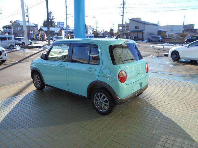 アルトラパン S フロントベンチシート アイドリングストップ車 Sキー シートヒータ ブレーキサポート イモビライザー 横滑り防止システム 助手席エアバック フルフラット フルオートエアコン Aライト フルタイム4WD(8枚目)