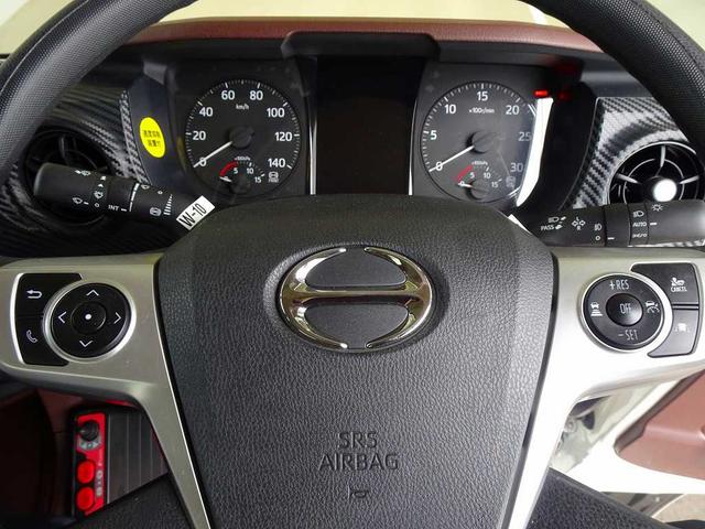 プロフィア 　９ｔ　３軸　２デフ　ダンプ　自動シート付　前立てプロテクターはしご／作業灯　左電格ミラー／ヒーター／左右電動角度調整　エアサスシート／肘掛け　Ｔ／Ｍリターダ　デフロック（20枚目）
