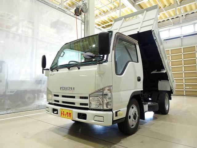 エルフトラック 　３ｔ　４Ｎｏ．　ＦＦＬ　強化ダンプ　三方開　前立てプロテクターアングル補強加工　集中ドアロック　坂道発進補助装置　トラクションコントロール（20枚目）