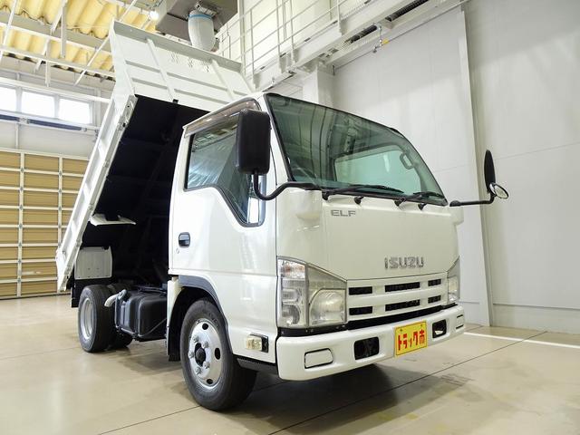エルフトラック 　３ｔ　４Ｎｏ．　ＦＦＬ　強化ダンプ　三方開　前立てプロテクターアングル補強加工　集中ドアロック　坂道発進補助装置　トラクションコントロール（21枚目）