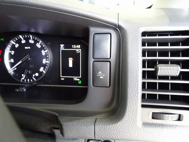 ハイエースバン ロングDX GLパッケージ 1t 4WD 3/6人乗り 5ドア 登録済み未使用車 社外ナビ/ワンセグTV/CD ETC ルームミラー式バックモニター アドブルー 車線逸脱警報装置 トラクションコントロール(13枚目)