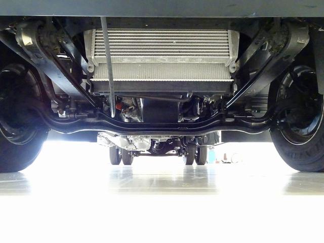 フォワード 　３．７５ｔ　標準ベッドレス　アルミアオリ　平ボデー　リアエアサス　三方開　左右セイコーラック　左右リア支柱脱着可　横ねた１５本　前立て鳥居鉄板張り／丸フック４個　左右床端ラッシングレールフック付（45枚目）