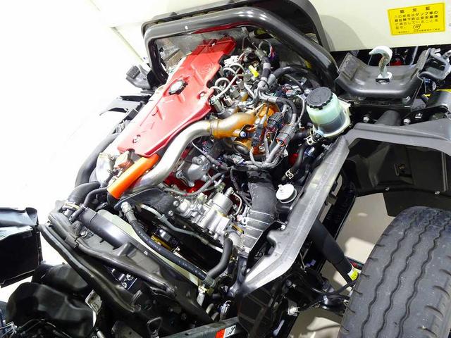 デュトロ 全低床 2t FJL 強化ダンプ 三方開 手動コボレーン付 集中ドアロック 左電格ミラー ルームミラー式バックモニター 車線逸脱警報装置 トラクションコントロール(42枚目)