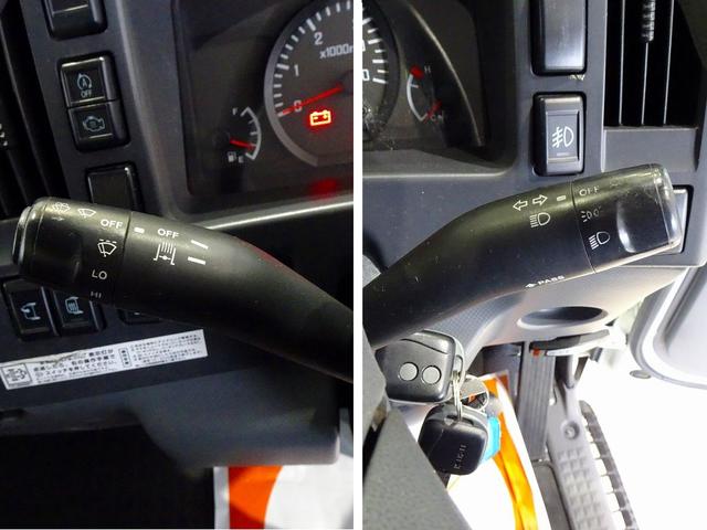 エルフトラック 高床　３．５ｔ　ワイドロング　タダノ４段　２．９ｔ吊りセルフクレーン付　Ｈ１３年製　ラジコン／フックイン付　三方開　床板アピトン張替え（２０ｍｍ）　リアブル積み加工　横ねた１９本／チャンネル増し８本（21枚目）