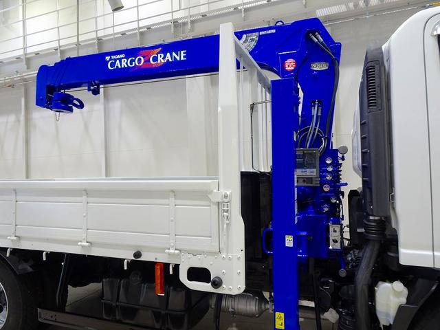 エルフトラック 高床　３．５ｔ　ワイドロング　タダノ４段　２．９ｔ吊りセルフクレーン付　Ｈ１３年製　ラジコン／フックイン付　三方開　床板アピトン張替え（２０ｍｍ）　リアブル積み加工　横ねた１９本／チャンネル増し８本（34枚目）