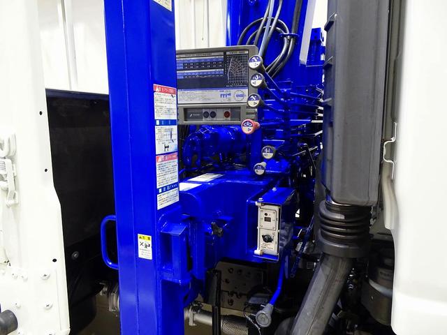 エルフトラック 高床　３．５ｔ　ワイドロング　タダノ４段　２．９ｔ吊りセルフクレーン付　Ｈ１３年製　ラジコン／フックイン付　三方開　床板アピトン張替え（２０ｍｍ）　リアブル積み加工　横ねた１９本／チャンネル増し８本（35枚目）