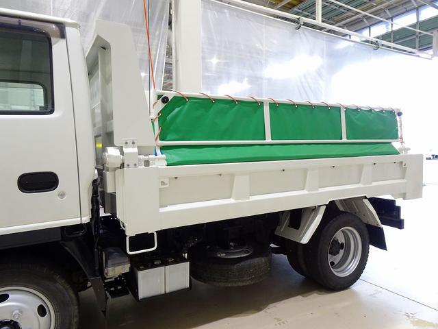 エルフトラック フルフラットローダンプ 2t Lゲートダンプ リア一方開 自動シート付(48cm) 前立てプロテクターアングル補強加工 左電各ミラー トラクションコントロール(21枚目)