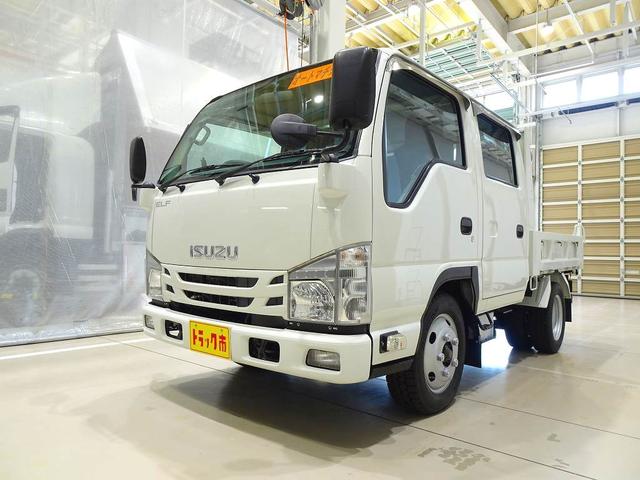 エルフトラック Wキャブフルフラットローダンプ 1.75t FFL 標準 三方開 リアアオリ左右ピン差し加工 アオリ三方J型フック各3個/ボルト止め PW(フロントのみ) 左電格ミラー フォグランプ トラクションコントロール(5枚目)