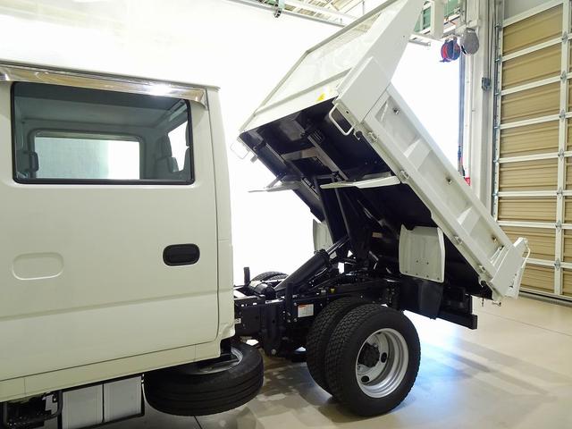 エルフトラック Wキャブフルフラットローダンプ 1.75t FFL 標準 三方開 リアアオリ左右ピン差し加工 アオリ三方J型フック各3個/ボルト止め PW(フロントのみ) 左電格ミラー フォグランプ トラクションコントロール(32枚目)