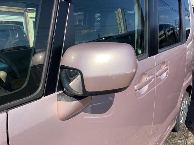 N-BOX G・Lパッケージ バックカメラ 両側スライド・片側電動 ナビ スマートキー アイドリングストップ 電動格納ミラー ベンチシート CVT 盗難防止システム ABS ESC CD DVD再生 USB チップアップシート(26枚目)