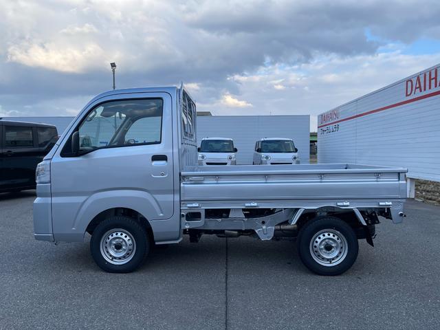 ハイゼットトラック スタンダード 3方開 4WD CVT 衝突被害軽減ブレーキ FM/AMラジオ 横滑り防止 アイドリングストップ クリアランスソナー エアコン ライトレベライザー オートマチックハイビーム レーンキープアシスト(7枚目)