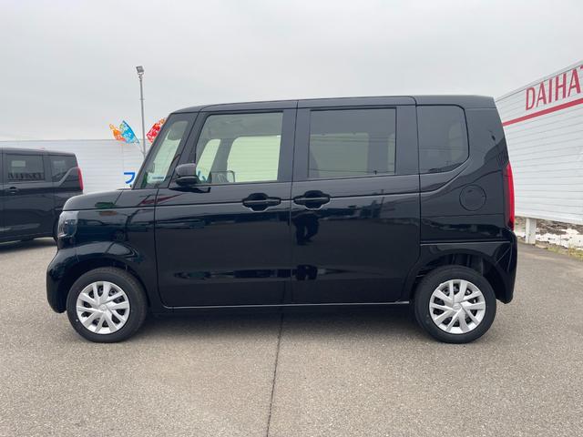 N-BOX ベースグレード 4WD 衝突被害軽減ブレーキ 左側電動スライドドア バックカメラ クリアランスソナー レーンアシスト シートヒーター スマートキー オートマチックハイビーム アイドリングストップ 盗難防止 横滑り防止(6枚目)