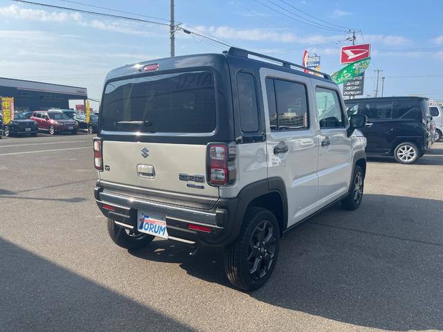 ハスラー タフワイルド　４ＷＤ　アダプティブクルーズコントロール　レーンアシスト　クリアランスソナー　スマートキー　シートヒーター　オートマチックハイビーム　フォグランプ　ルーフレール　横滑り防止　盗難防止　アルミ（11枚目）