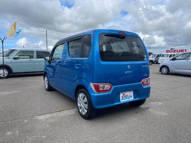 ワゴンR ハイブリッドFX セーフティパッケージ装着車 ナビTV バックカメラ ETC プッシュスタート オートエアコン シートヒーター アイドリングストップ レーンアシスト 横滑り防止 衝突被害軽減システム 電動格納ドアミラー(6枚目)