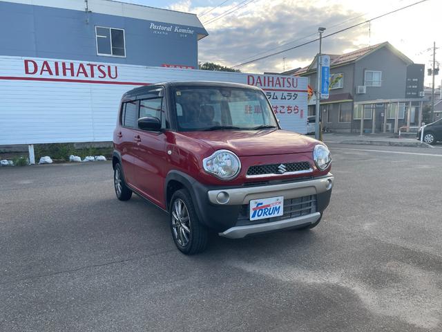 ハスラー Ｇターボ　４ＷＤ　衝突被害軽減ブレーキ　ＣＤオーディオ　オートエアコン　シートヒーター　プッシュスタート　アイドリングストップ　横滑り防止　盗難防止　ライトレベライザー　電動格納ドアミラー（2枚目）