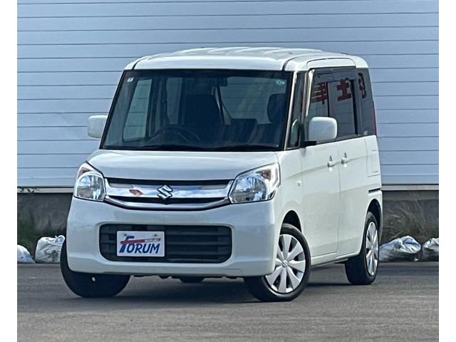 スペーシア Ｇリミテッド　４ＷＤ　左側電動スライドドア　ＣＤオーディオ　オートエアコン　シートヒーター　横滑り防止　盗難防止　プッシュスタート　スマートキー　アイドリングストップ　電動格納ドアミラー（2枚目）