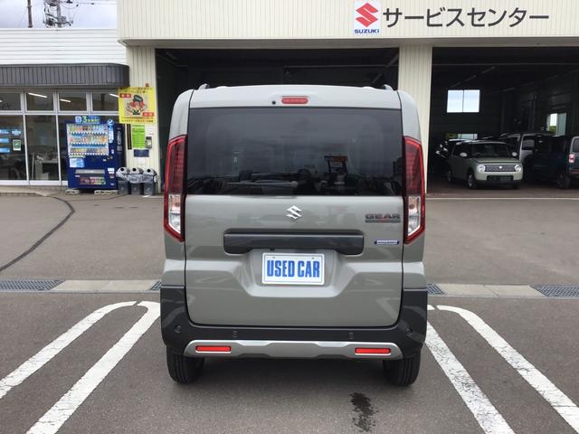 スペーシアギア ハイブリッドＸＺ　４ＷＤ、ＣＶＴ、、デュアルセンサーブレーキサポートＩＩ、アダプティブクルーズコントロール、後席両側パワースライドドア、運転席・助手席シートヒーター、電動パーキングブレーキ（6枚目）