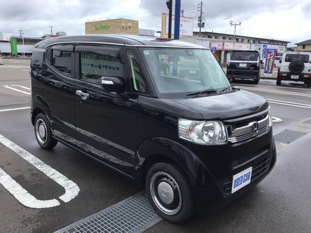 Ｎ－ＢＯＸスラッシュ Ｇ・Ｌターボインテリアカラーパッケージ　４ＷＤ、ＣＶＴ、クルーズコントロール、運転席・助手席シートヒーター、電動パーキングブレーキ、キーレスプッシュスタート（3枚目）